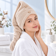 JESMARY – Khăn Ủ Đầu Đa Sắc Màu, Nâng Tầm Hình Ảnh Spa Của Bạn